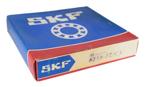 DURAFORCE SKF 6216-2Z Deep Groove Radial Ball Bearing 6216-2Z 80X140X26 Made In France