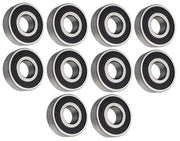 DURAFORCE (10 Each) 6204-2RS-3/4, 6204LLU12, 204PP12 Sealed Radial Ball Bearing 3/4"X47X14