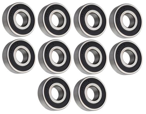 DURAFORCE (10 Each) 6204-2RS-3/4, 6204LLU12, 204PP12 Sealed Radial Ball Bearing 3/4"X47X14
