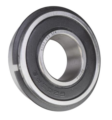 DURAFORCE 6203-2RSNR 3/4 Radial Ball Bearing with Snap Ring 3/4" X 40MM X 12MM