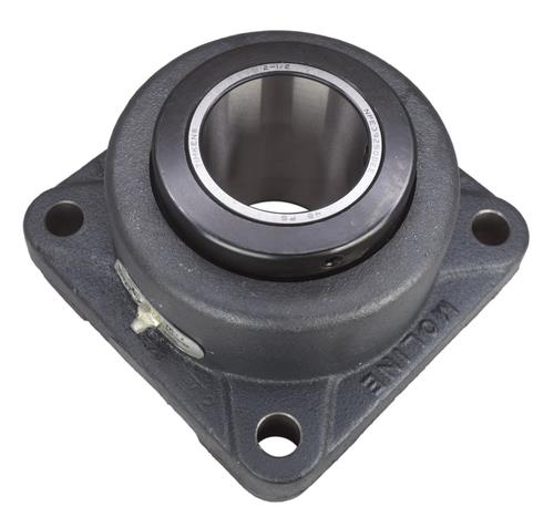 DURAFORCE 2-1/2" Type-E Heavy Duty Flange Bearing 19311208 F4B-E-208R FBE-920-2-1/2