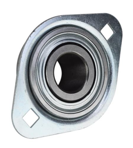 DURAFORCE 3/4" Rigid Flush Mount Pressed Steel Two Bolt Flange Bearing CSBPFL204-12M