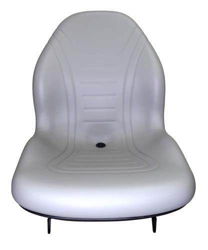 DURAFORCE Farmall High Back Tractor Seat 31, 35, 40, 45, 45A, 50, 55A, 65A, 75A Gray