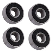 DURAFORCE (4 Each) R3-2RS Sealed Radial Ball Bearing 3/16 ID X 1/2 OD X 0.196" Wide SpinCo