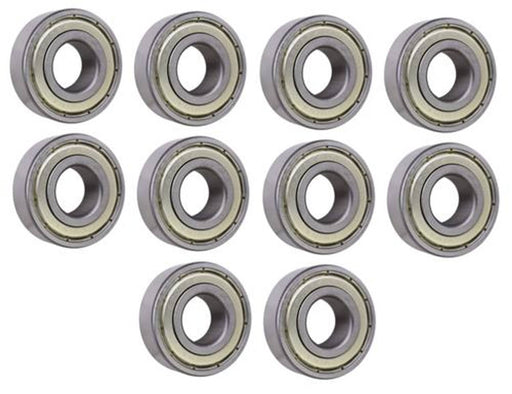 DURAFORCE (10 Each) 6202-ZZ, 6202-2Z, 202SS Shielded Radial Ball Bearing 15X35X11 SpinCo