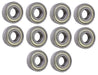 DURAFORCE (10 Each) 6202-ZZ, 6202-2Z, 202SS Shielded Radial Ball Bearing 15X35X11 SpinCo