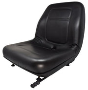 DURAFORCE John Deere Skid Steer Black Seat with Slides 5575 6675 7775 8875