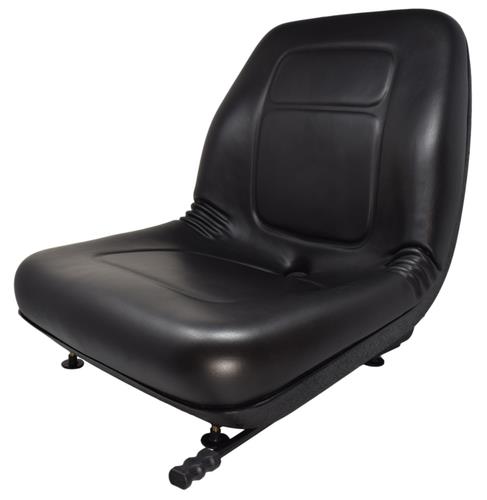 DURAFORCE John Deere Skid Steer Black Seat with Slides 5575 6675 7775 8875