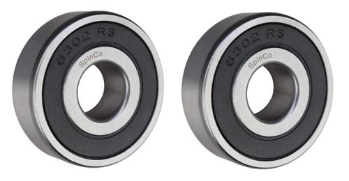 DURAFORCE (2 Pack) 6302-2RS, 6302LLU, 302PP Sealed Radial Ball Bearing 15X42X13 SpinCo