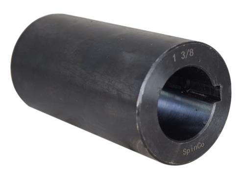 DURAFORCE 1-3/8" Solid Shaft Coupler w/ Keyway and Set Screws