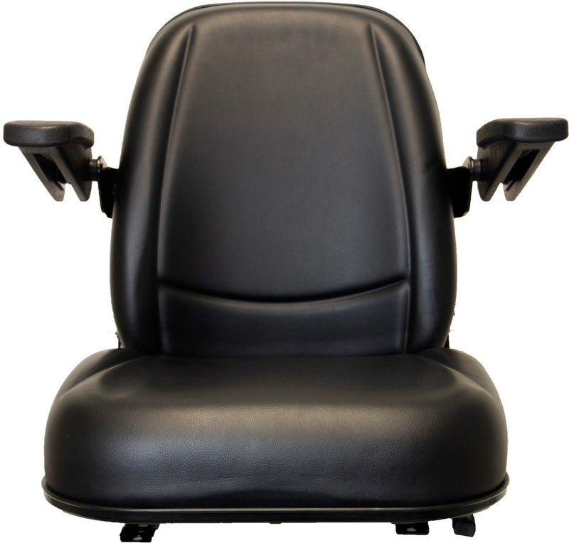 DURAFORCE Zero Turn Mower Seat Armrests and Slides John Deere Hustler Exmark Dixie Chopper