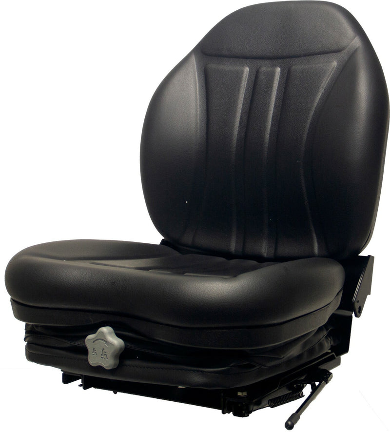 DURAFORCE Skid Steer Seat with Suspension John Deere Bobcat Caterpillar JCB Case Ect.