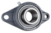 DURAFORCE 1-9/16" Two Bolt Flange Bearing UCFL208-25, VF2S-225, F2B-SC-109, SFT-25