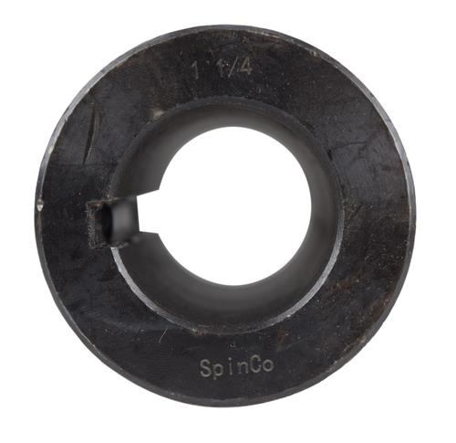 DURAFORCE 1-1/4" Solid Shaft Coupler w/ Keyway and Set Screws