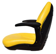 DURAFORCE John Deere High Back Tractor Seat w/ Armrests 4700, 4710, 4720