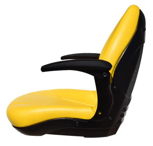 DURAFORCE John Deere High Back Tractor Seat w/ Armrests 4700, 4710, 4720