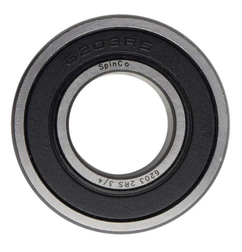 DURAFORCE (2 Each) 6203-2RS-3/4, 6203LLU12, 203PP12 Sealed Radial Ball Bearing 0.75"X40X12