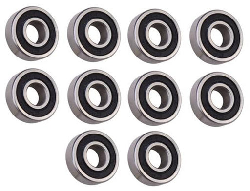 DURAFORCE (10 Each) R4-2RS Sealed Radial Ball Bearing 1/4 ID X 5/8 OD X 0.196" Wide SpinCo