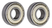 DURAFORCE (2 Each) 6201-ZZ-1/2, 6201-2Z8, 201SS8 Shielded Radial Ball Bearing 0.5"X32X10