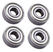 DURAFORCE (4 Each) 1603-ZZ Sealed Radial Ball Bearing 5/16 ID X 7/8 OD X 9/32 Wide SpinCo