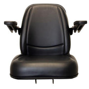 DURAFORCE Kubota Tractor Seat w/ Armrests Flip Up L2501, L2800, L3200, L3400, L3700, L3800