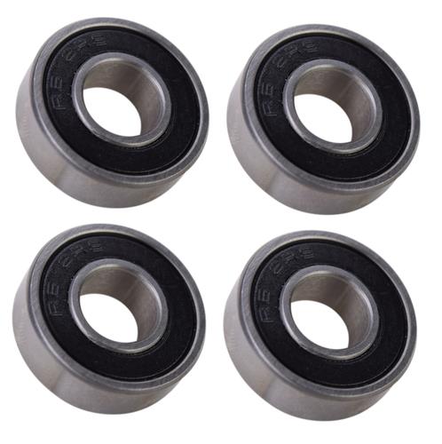 DURAFORCE (4 Each) R6-2RS Sealed Radial Ball Bearing 3/8 ID X 7/8 OD X 9/32 Wide SpinCo