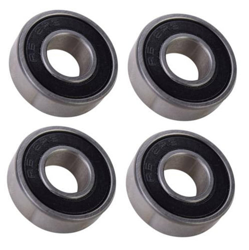 DURAFORCE (4 Each) R6-2RS Sealed Radial Ball Bearing 3/8 ID X 7/8 OD X 9/32 Wide SpinCo