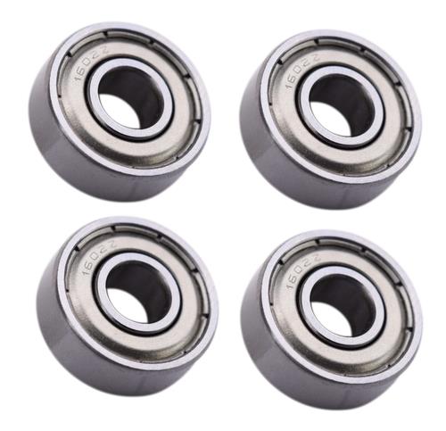 DURAFORCE (4 Each) 1602-ZZ Shielded Radial Ball Bearing 1/4 ID X 11/16 OD X 1/4 Wide