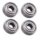 DURAFORCE (4 Each) 1602-ZZ Shielded Radial Ball Bearing 1/4 ID X 11/16 OD X 1/4 Wide