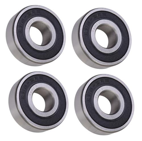 DURAFORCE (4 Each) 1615-2RS Sealed Radial Ball Bearing 7/16 ID X 1-1/8 OD X 3/8 Wide