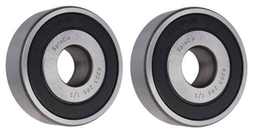 DURAFORCE (2 Each) 6203-2RS-1/2, 6203LLU8, 203PP8 Sealed Radial Ball Bearing 0.5"X40X12