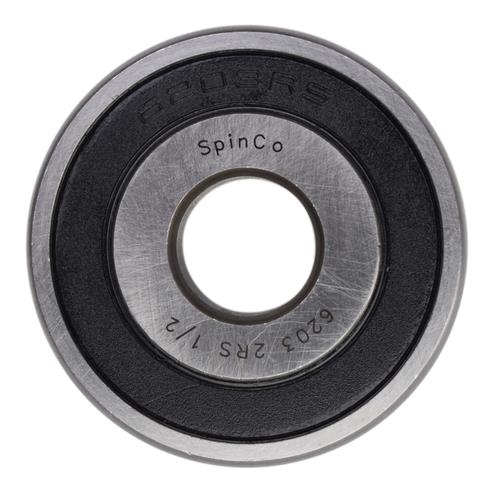 DURAFORCE (2 Each) 6203-2RS-1/2, 6203LLU8, 203PP8 Sealed Radial Ball Bearing 0.5"X40X12