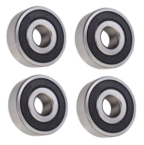 DURAFORCE (4 Each) 1614-2RS Sealed Radial Ball Bearing 3/8 ID X 1-1/8 OD X 3/8 Wide