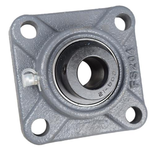 DURAFORCE 3/4" Four Bolt Flange Bearing W/ Lock Collar HCFS204-12 VF4E-212 RCJ-3/4 P4B-SXR