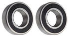 DURAFORCE (2 Each) 6205-2RS-1, 6205LLU16, 205PP16 Sealed Radial Ball Bearing 1"X52X15