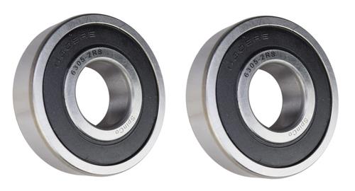 DURAFORCE (2 Pack) 6305-2RS, 6305LLU, 305PP Sealed Radial Ball Bearing 25X62X17 SpinCo