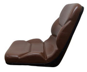DURAFORCE Brown Zero Turn Lawn Mower Seat for SCAG Ariens