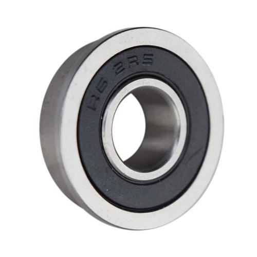 DURAFORCE (6 Pack) FR6-2RS Flanged Sealed Radial Ball Bearing 3/8 ID X 7/8 OD X 0.281" W
