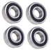 DURAFORCE (4 Each) 1635-2RS Sealed Radial Ball Bearing 3/4 ID X 1-3/4 OD X 1/2 Wide