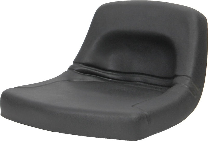 DURAFORCE Low Back Lawn Mower Garden Tractor Seat Black
