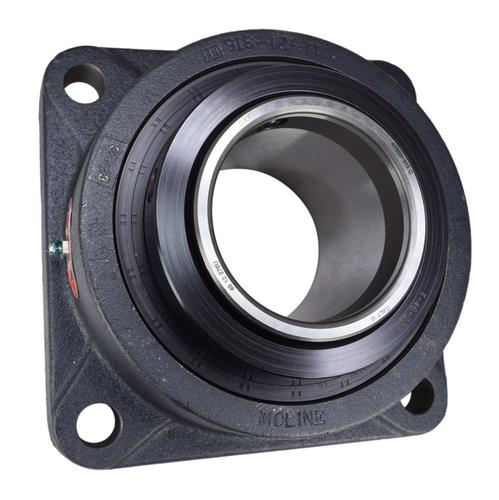 DURAFORCE 4" M2000 Heavy Duty 4-Bolt Flange Bearing 19111400, F4B-S2-400RE, FEB22464H