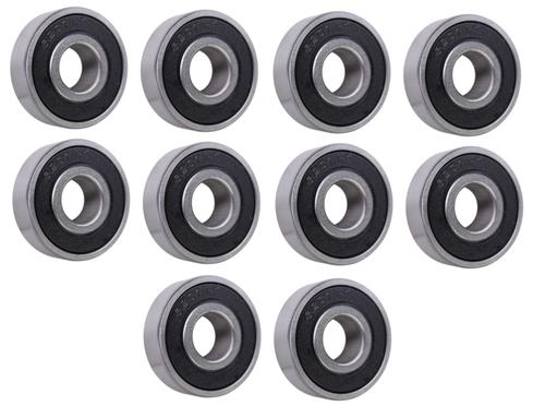 DURAFORCE (10 Each) 6201-2RS, 6201LLU, 201PP Sealed Radial Ball Bearing 12X32X10 SpinCo