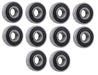 DURAFORCE (10 Each) 6201-2RS, 6201LLU, 201PP Sealed Radial Ball Bearing 12X32X10 SpinCo