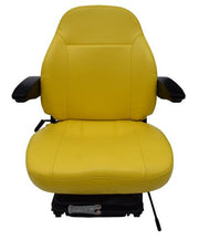 DURAFORCE Yellow Zero Turn Mower Suspension Seat Armrests John Deere Cub Cadet Hustler