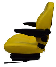 DURAFORCE Yellow Zero Turn Mower Suspension Seat Armrests John Deere Cub Cadet Hustler