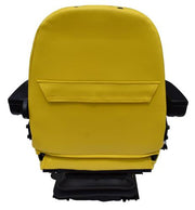 DURAFORCE Yellow Zero Turn Mower Suspension Seat Armrests John Deere Cub Cadet Hustler