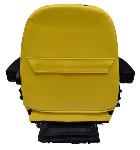 DURAFORCE Yellow Zero Turn Mower Suspension Seat Armrests John Deere Cub Cadet Hustler