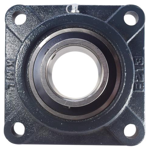 DURAFORCE 2-1/2" Four Bolt Flange Bearing Set Screws F4B-SC-208, UCF213-40 SpinCo