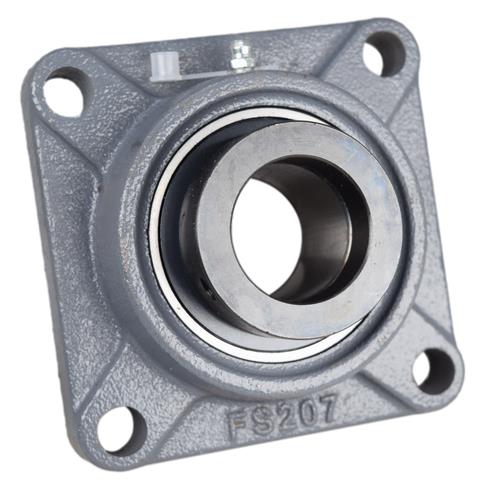 DURAFORCE 1-7/16" Four Bolt Flange Bearing W/ Collar HCFS207-23, VF4E-223, RCJ-1-7/16