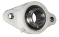 DURAFORCE 1-7/16" Stainless Steel Plastic Two Bolt Flange Bearing MUNCFL207-23 YCJT-1-7/16